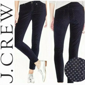 J Crew Blue Toothpick Ankle Jeans 28​​​​​